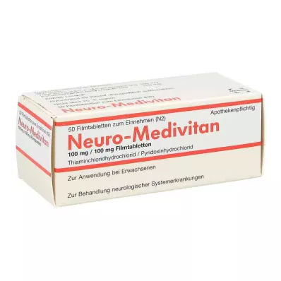 NEURO MEDIVITAN Õhukese polümeerikattega tabletid, 50 tk