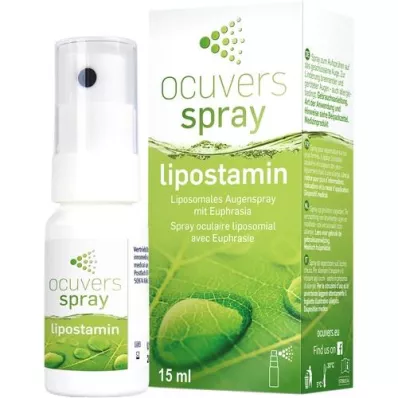 OCUVERS lipostamiini silmasprei eufraasiaga, 15 ml