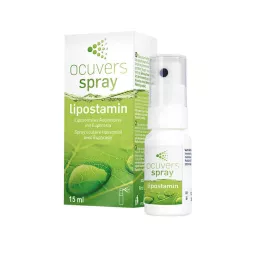 OCUVERS lipostamiini silmasprei eufraasiaga, 15 ml