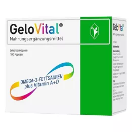 GELOVITAL Turskmaksaõli kapslid, 100 tk