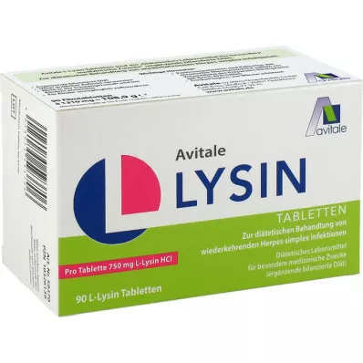 L-LYSIN 750 mg tabletid, 90 tk