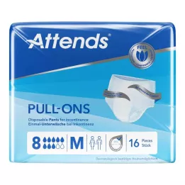 ATTENDS Pull-ons 8 M, 16 tk