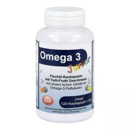 OMEGA-3 Junior Berco närimiskapslit, 120 tk