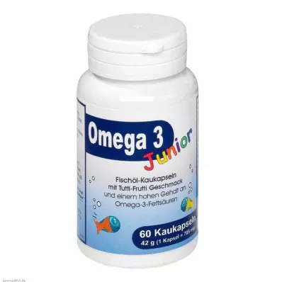 Omega 3 Junior Berco närimiskapslid, 60 tk