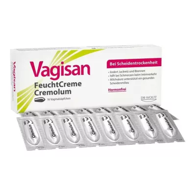 Vagisan niisutav kreem Cremolum, 16 tk