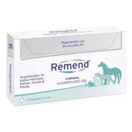 REMEND Sarvkesta silmahooldusgeel koerale/kassile/hobusele, 6X3 ml