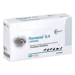 REMEND Lubrigel koerale/kassile/hobusele, 4 x 10 ml