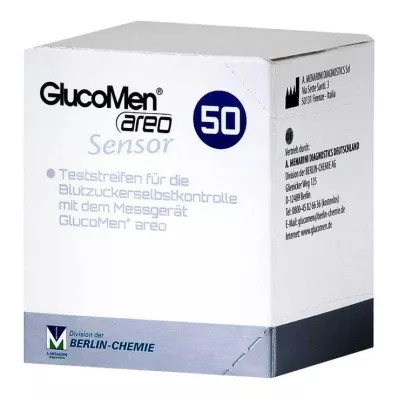 GlucoMen areo Sensor testribad, 50 tk