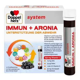 DOPPELHERZ Immun+Aronia süsteemi ampullid, 10 tk