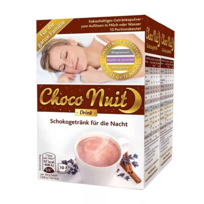 Choco Nuit head ööd šokolaadijoogi pulber, 20 tk