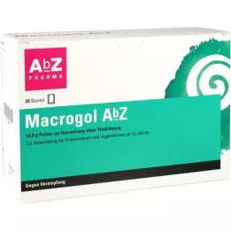 MACROGOL AbZ Plv.z.Her.e.e.Ls.zum Einnehmen, 20 tk