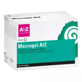 MACROGOL AbZ Plv.z.Her.e.e.Ls.zum Einnehmen, 20 tk