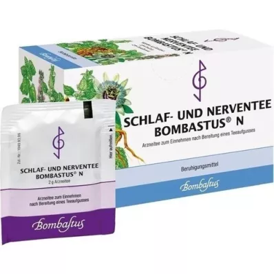 SLEEP- UND NERVENTEE Bombastus N filtrikott, 20X2.0 g