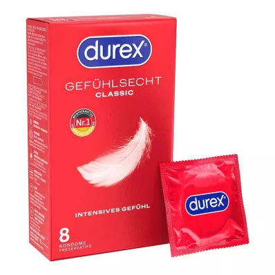 DUREX Tundlikud kondoomid, 8 tk