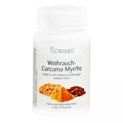WEIHRAUCH CURCUMA Myrrh Floramed kapslid, 60 kapslit
