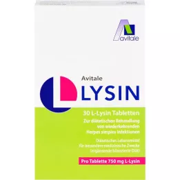 L-LYSIN 750 mg tabletid, 30 tk