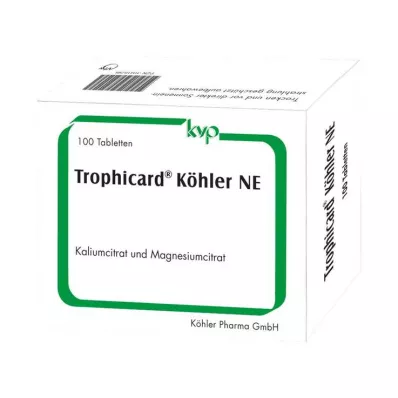 Trophicard Köhler NE tabletid, 100 tk