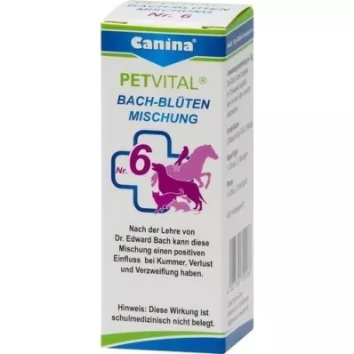 PETVITAL Bachi lillede nr.6 gloobulid vet., 10 g