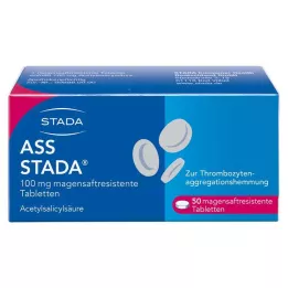 ASS STADA 100 mg kõhuga kaetud tabletid, 50 tk