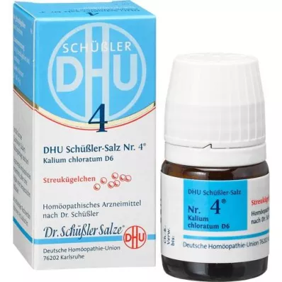 BIOCHEMIE DHU 4 Kalium chloratum D 6 kapslit, 10 g