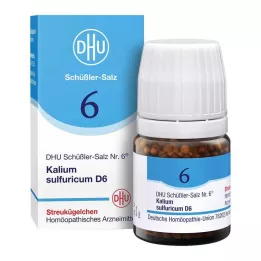 BIOCHEMIE DHU 6 Kalium sulphuricum D 6 kapslit, 10 g