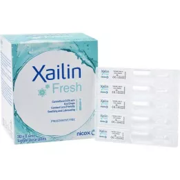 XAILIN Värsked silmatilgad, 30X0,4 ml