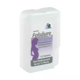 FOLSÄURE 800 Plus B12+Jood tabletid, 120 kapslit
