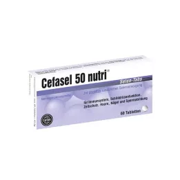 CEFASEL 50 toitainete seleeni tableti, 60 tk