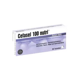 CEFASEL 100 nutri seleeni tableti, 60 tk
