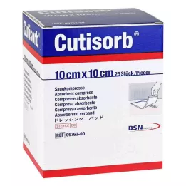 CUTISORB Imav kompressid steriilsed 10x10 cm, 25 tk