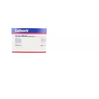 Cutisorb imavad kompressid steriilsed 10x20 cm, 25 tk