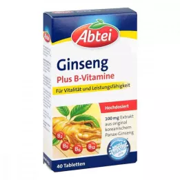 ABTEI Ginseng Plus B-vitamiinide tabletid, 40 tk