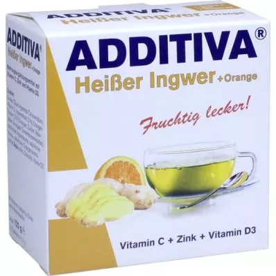 ADDITIVA kuum ingver+apelsinipulber, 120 g