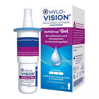 HYLO-VISION SafeDrop geel-silmatilgad, 10 ml