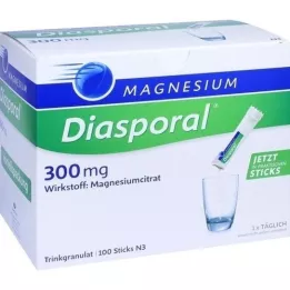 MAGNESIUM DIASPORAL 300 mg graanulid, 100 tk