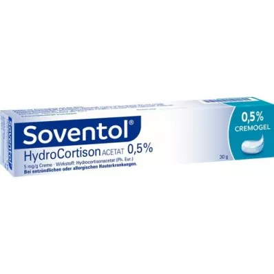 SOVENTOL Hüdrokortisoonatsetaat 0,5% kreem, 30 g