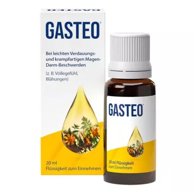 GASTEO Tilgad seedetrakti vaevuste korral, 20 ml