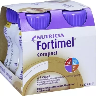 FORTIMEL Compact 2.4 Cappuccino maitse, 4X125 ml