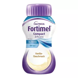 FORTIMEL Compact 2.4 Vanillimaitse 8X4X125 ml