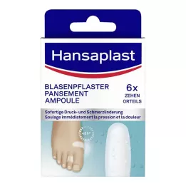 HANSAPLAST Blisterplaaster väike, 6 tk