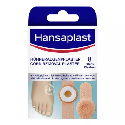 Hansaplast maisiplaastrid, 8 tk