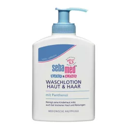 SEBAMED BABY &amp; KIND Pesemislotion nahale &amp; Juuksed, 200 ml