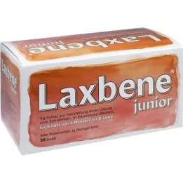 LAXBENE juunior 4 g Plv.f.e.Ls.f.n.cdr.6M-8J, 30X4 g