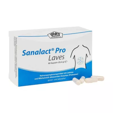 Sanalact Pro Laves kapslid, 60 tk