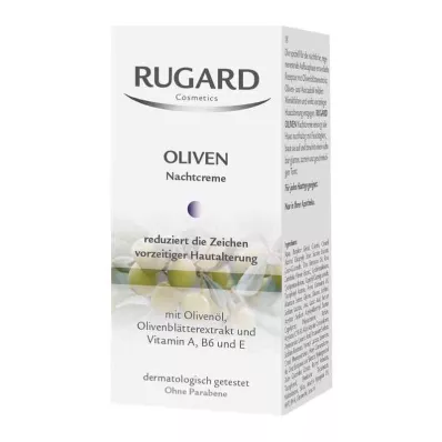 RUGARD Oliivipuu öökreem, 50 ml