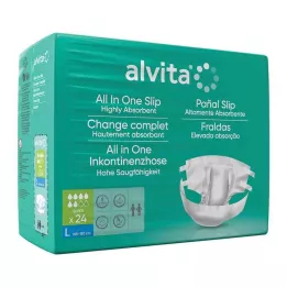 ALVITA All-in-one inkontinentsipüksid super suur päev, 24 tk
