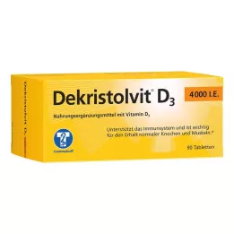 DEKRISTOLVIT D3 4000 I.U. tabletid, 90 tk