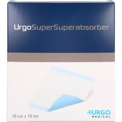 URGOSUPERSUPERABSORBER 10x10 cm side, 10 tk