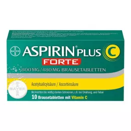 ASPIRIN pluss C forte 800 mg/480 mg paisuv tablett, 10 tk