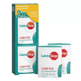 LACTOSTOP 3,300 FCC Tabletid Click Dispenser Dop.Pa., 2X100 tk